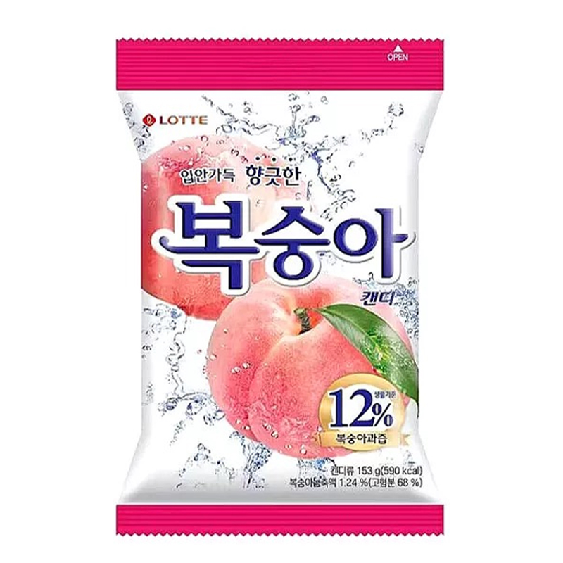 Lotte Fruit-Flavored Hard Candy
