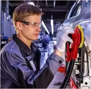 Professional Corded Variable Speed Orbital Sander Machine for Car and Wood Finishing