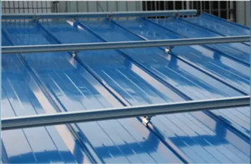 pv solar mounting system metal roof structure