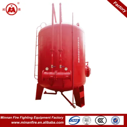 vertical bladder tank