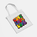 Love Rainbow Design Pride Day Tote Bag