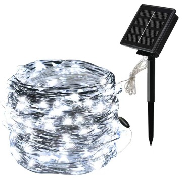 Waterproof Christmas Wedding Decorative Battery/USB/Solar Operated Warm White Twinkle Copper String Light