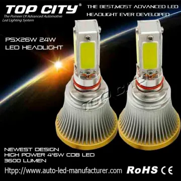 High quality PSX26W 24W LED HEADLIGHT / 3600LM FOG HEADLIGHT /24W car led headlight