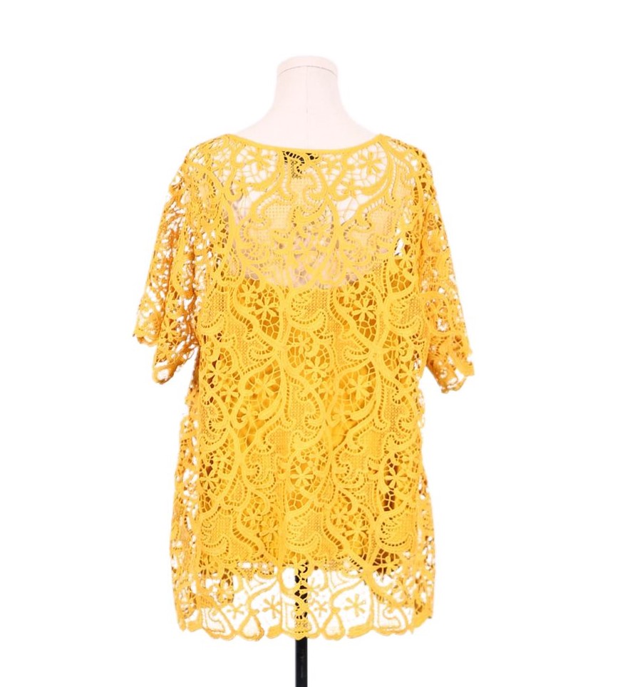 Romantic Embroidered Lace Blouse