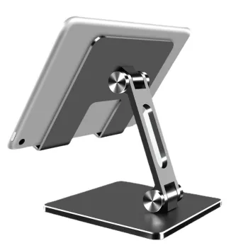 Adjustable Anti-slip Folding Holder for Tablets and Phones - Factory Wholesale