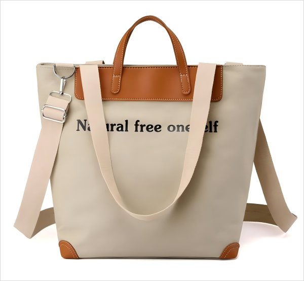 2025年の女性の長い肩のキャンバスショッピングバッグ 2025 women long shoulder canvas shopping bag