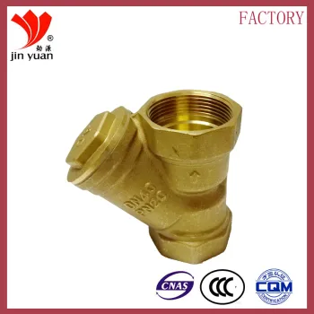 brass Y-strainer for water meter