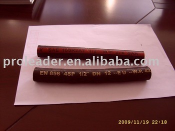 ID 16mm wire steel apiraled hydraulic rubber hose