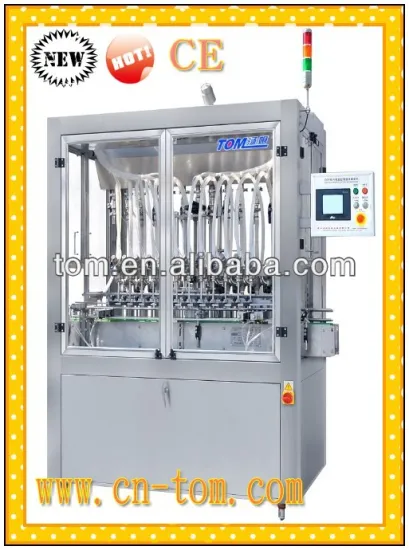 Fully automatic PLC Controlled piston filling machine