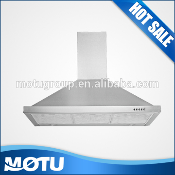 Hot sale Commercial kitchen range hood with Small Puch Button