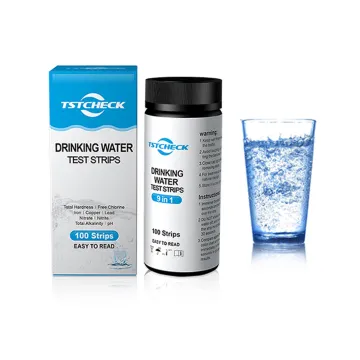 Drinking water test strip 9 in 1