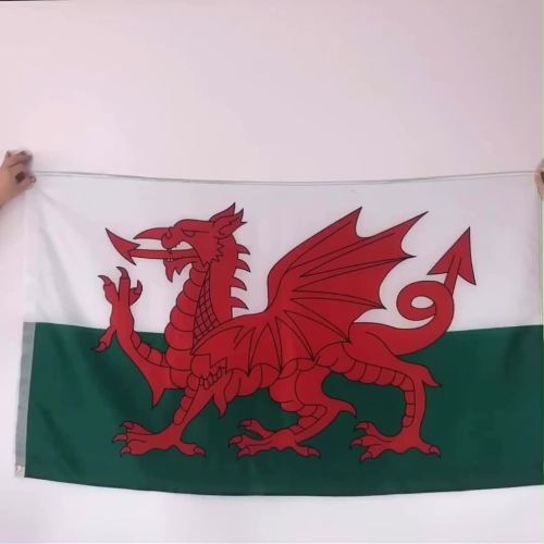 promotional 3x5 custom printing Wales flag
