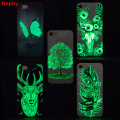 soft Luxury 3D Luminous Cell Phone Case for iPhone X 10 iPhone 6 s 6S iPhone 7 8 Plus iPhone 5S 5C 5 5SE Silicone Back Cover