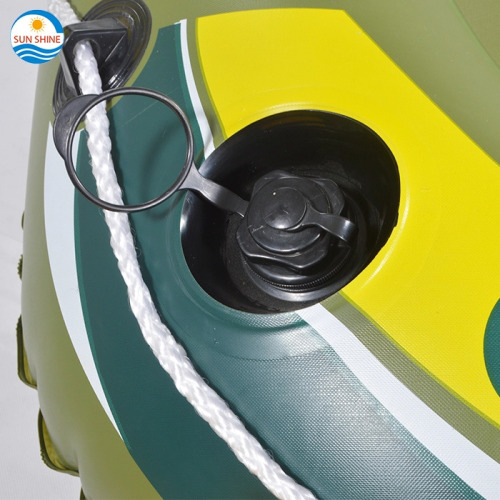 PVC 2 persons fishing inflatable rowing boat