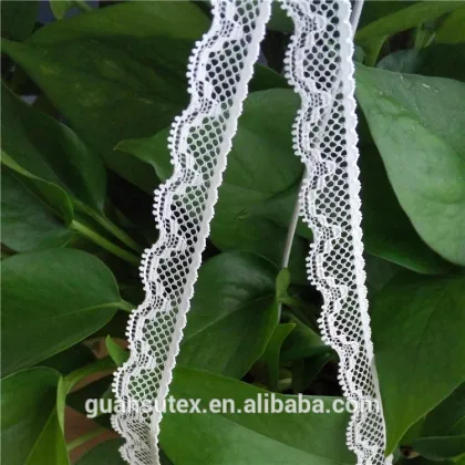 Narrow Smart Trimming Elastic Lace Fabric For Underwear/Lingerie/Apparel Accessories