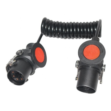 Heavy Duty 7 Core Trailer Spiral Cable for Truck and Camper Spring Extension