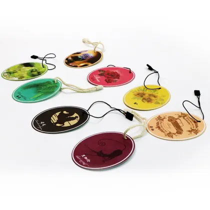 High-Quality Hanging Car Paper Air Freshener Natural Perfume