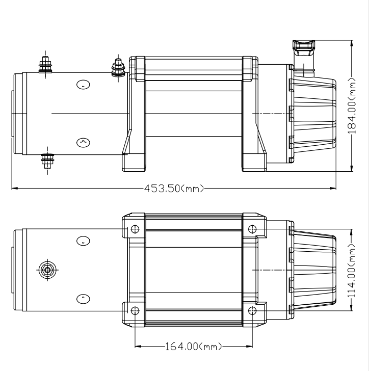 Winch Dimension Winch Dimension