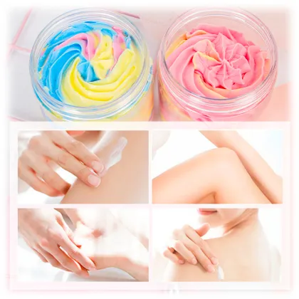 Lightening Foam Rainbow Ice Cream Body Butter