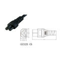 Y Type Splitter Power Cord C14 plug