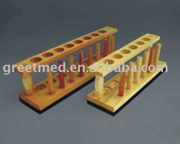 Laboratory Wooden Test Tube Rack