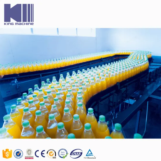 Hot Fill Line Solutions for Pulp Juice in PET Bottles 200-2000ml