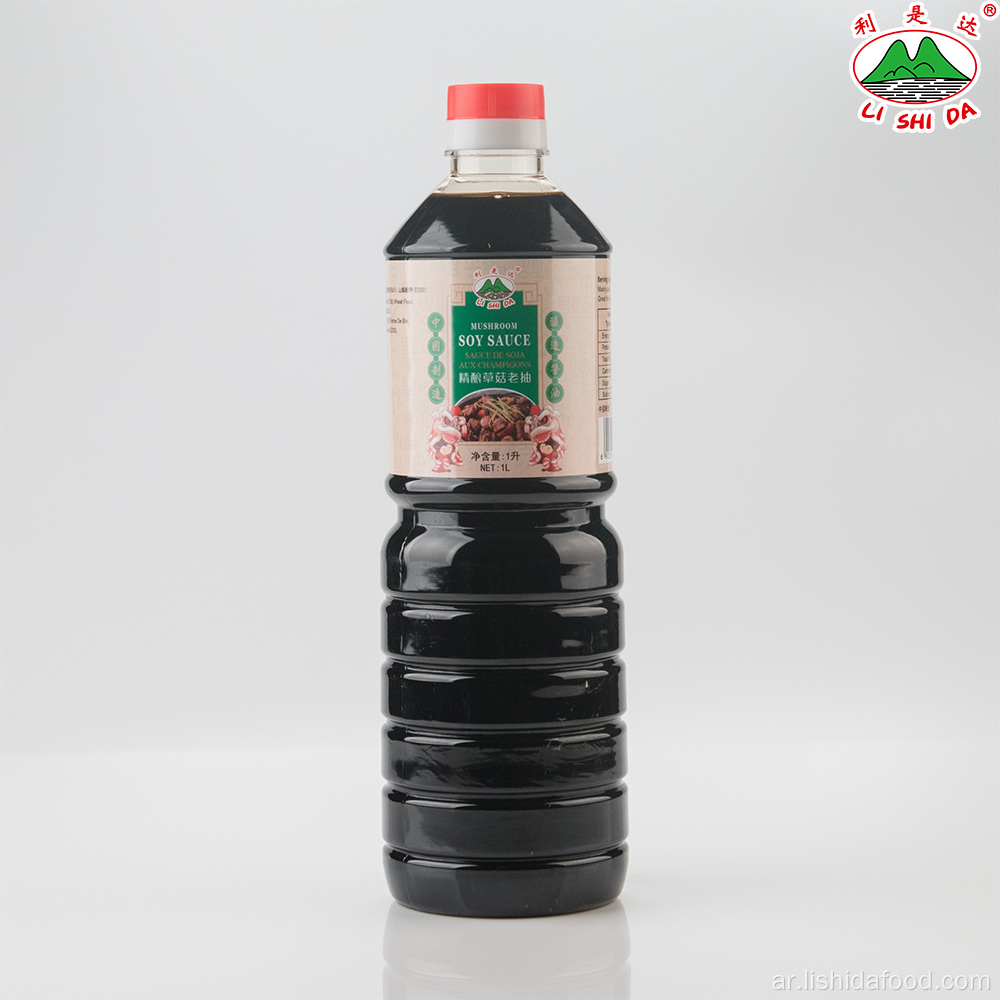 1000ML فطر صلصة الصويا الظلام