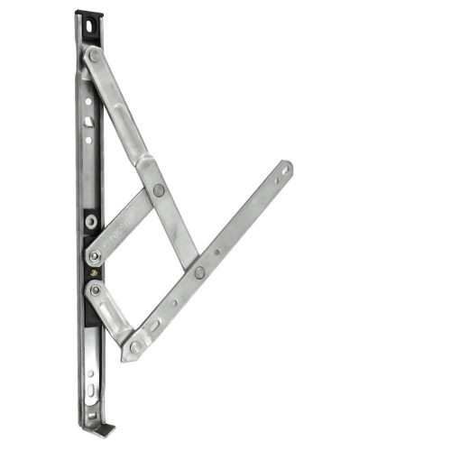 Janelas articuladas superiores com sistema de dobradiça de batente durável