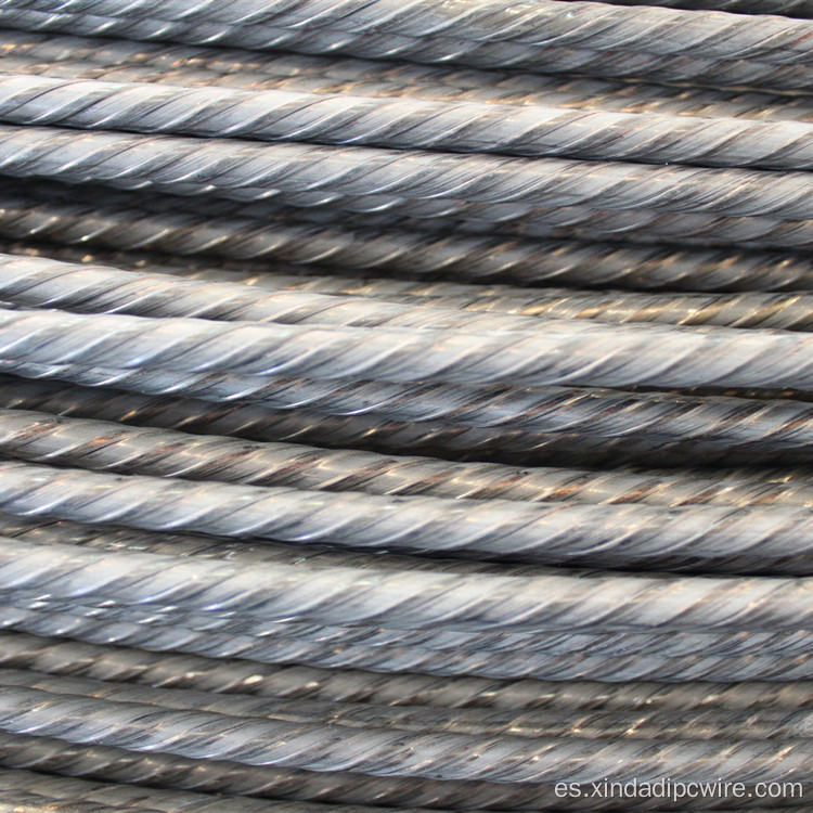 Cable de acero para PC con costillas en espiral de 4,8 mm a Myanmar
