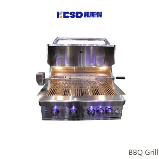 Piezo Ignition Gas Infrared Burner BBQ Portable Outdoor Grill Kitchen Quickly Heating Gas BBQ Grill