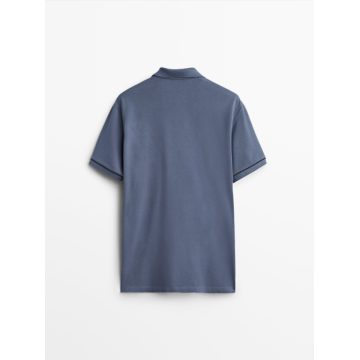 short sleeve plain custom design men's polo shirts