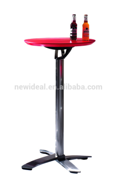 60cm diameter desktop plastic folding bar table (NH123)