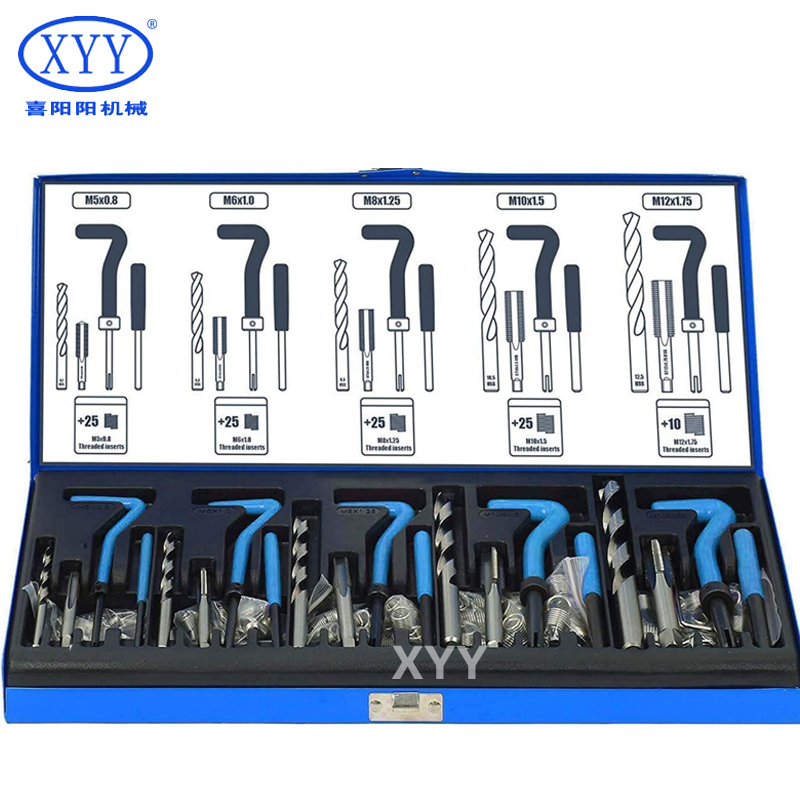Thread repair tool 131 piece repair kit