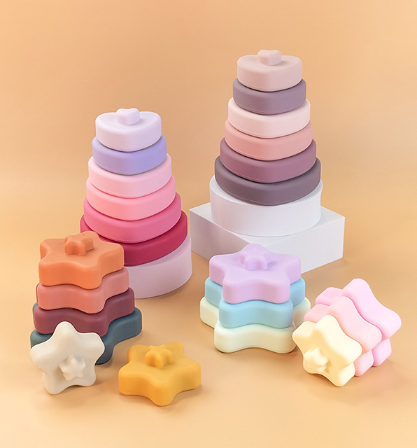 silicone stacking toy MFZ-G018