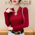 women's retro knitted sweater