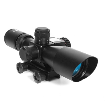 LUGER 2.5-10x40 Hunting Scope Combo: Scope, Reflex, and Red Dot Sight