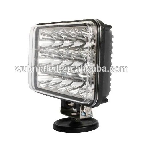 7"x6" Rectangle LED Sealed Beam w/ H4 connector led work , 45W led work light high bright for truck motorcycle boat heavy duty