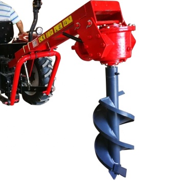 Augers Bumi yang Didorong oleh Traktor dan Penggali Lubang Post