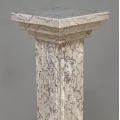 Heavy Duty Carved Marble Pillar with Statuary Base