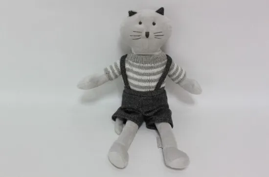 Long Legs Plush Stuffed Cat Toys for Babies