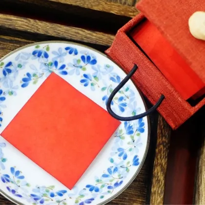 Traditional Chinese Retro Folk Lipstick Paper for Photographic Studios