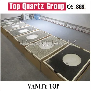 Hot sales Custom quartz stone vanity top,Wholesale quartz stone vanity top with sink