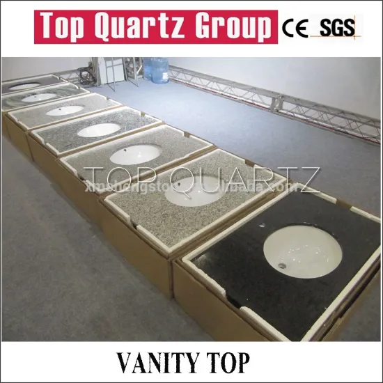 Hot sales Custom quartz stone vanity top,Wholesale quartz stone vanity top with sink