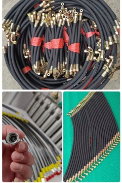 Industrial High Pressure Flexible Hydraulic Hose Assembly
