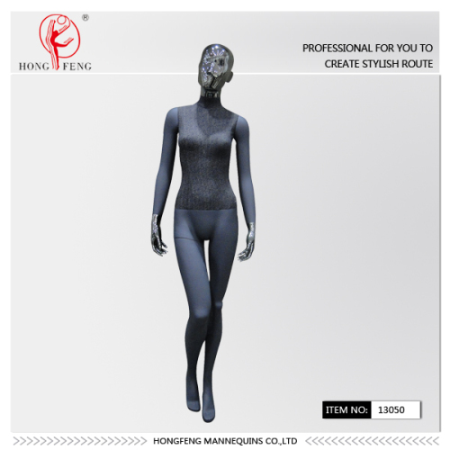 woman full-body stand mannequins with cloths
