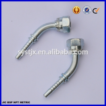 Metric BSP JIC NPT standard hydraulic hose fitting