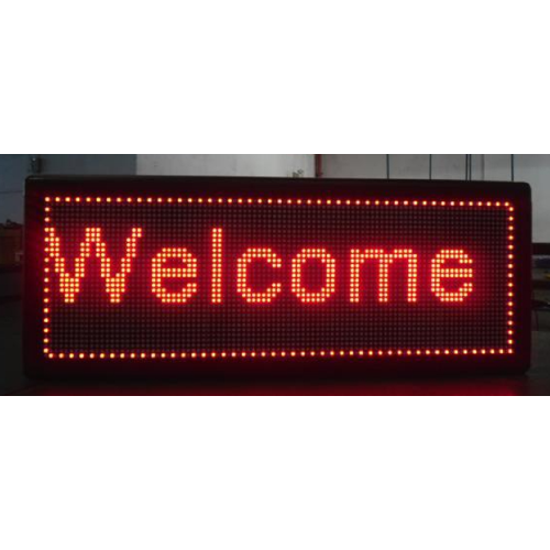 P10 single red color Advertising LED Display