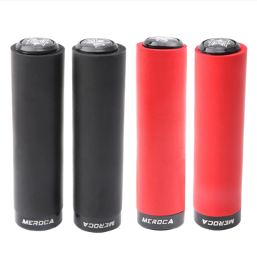 MEROCA MTB Mountain Bike Grips 22.2*130mm Silicone Lockable Handlebar Grips
