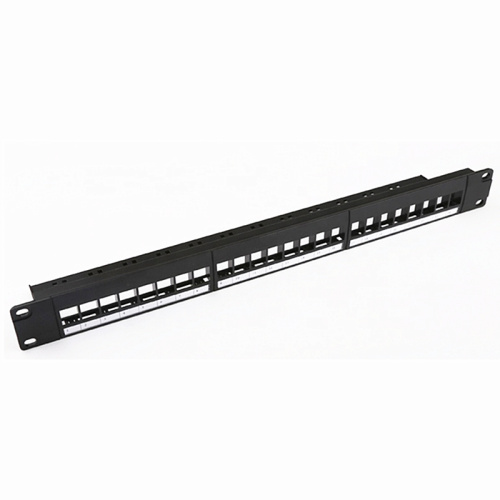 19 &quot;1U UTP Blank Patch Panel 24 Ports