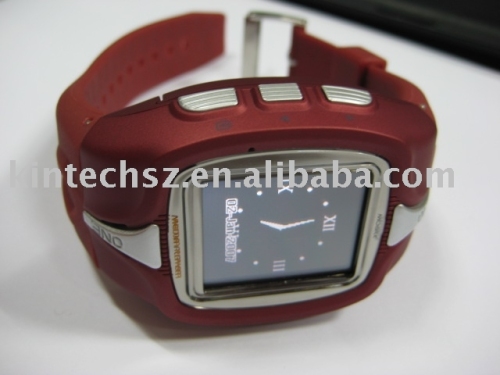 MP3/MP4, 1.3&quot; 260k TFT Touch Screen Watch Mobile Phone G800